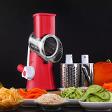 3-in-1 Manual Rotary Vegatable Fruit Slicer