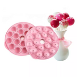 Fashion 18 Holes Silicone Ball Shaped Lollypop Sticks Baking