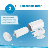 Double Outlet Faucet Filtration System