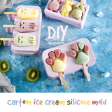 Cartoon ice cream silicone mold