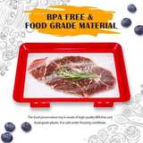 🔥Buy 3 Get 2 Free Today - Environmentally friendly design - Reusable Food Preserving Tray🥰