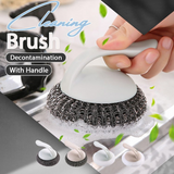 Decontamination Cleaning Brush With Handle