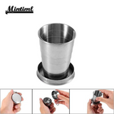 Stainless Steel Folding Cup(1 Set)