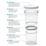 Adjustable Food Storage Container