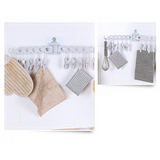 Foldable Hanging Hanger With Clip
