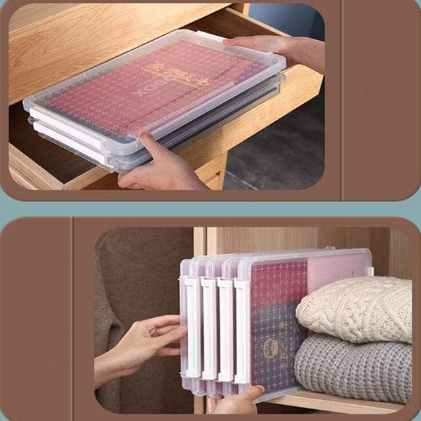 Transparent File Storage Box – rotyko