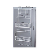 Refrigerator Side Wall Storage Rack