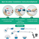 New Upgrade Electric Spin Scrubber