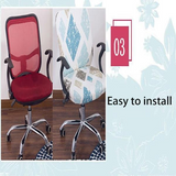 Decorate office chair covers