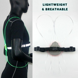 Night-Safe Multi-color Illuminated Reflective Strap