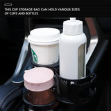 2-in-1 car cup holder