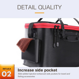 Foldable Waterproof Fishing Bucket - Live Fish Container