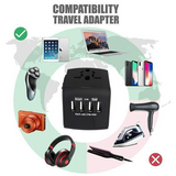 Universal USB Travel Power Adapter