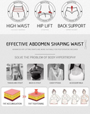 High-waisted abdominal buttocks shapewear