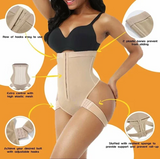 High-waisted abdominal buttocks shapewear