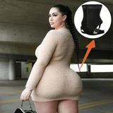 High-waisted abdominal buttocks shapewear