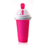 Squeeze Cup Slushy Maker, crushed ice slush