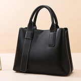 Casual simple large-capacity ladies handbag