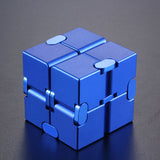 Infinite magic cube aluminum decompression toys