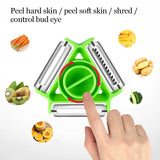 Three in one peeler