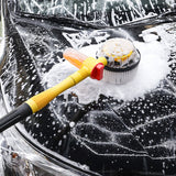 Car cleaning brush car wash foam brush automatic rotation