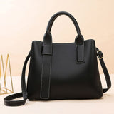 Casual simple large-capacity ladies handbag