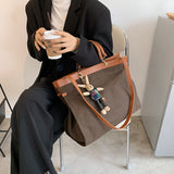 Ladies Backpack Messenger Shoulder Canvas Bag