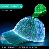 LED light-emitting baseball cap