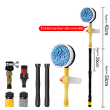 Car cleaning brush car wash foam brush automatic rotation