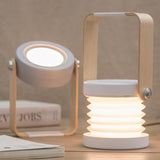Retractable lantern eye protection LED light