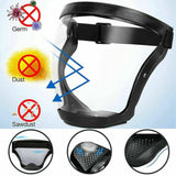 Full face mask anti-fog cycling sports safety protection cover  Pack of two