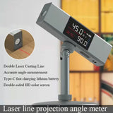 Laser projection angle meter + stand