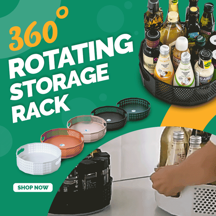 360° Rotating Storage Rack – rotyko