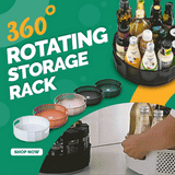 ✨360° Rotating Storage Rack