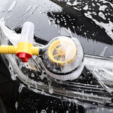 Car cleaning brush car wash foam brush automatic rotation