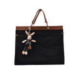 Ladies Backpack Messenger Shoulder Canvas Bag