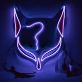 LED light-emitting fox mask