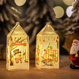 🎅Christmas LED decorative lights 1 package (Santa Claus + Christmas tree + Christmas moose + Christmas snowman)