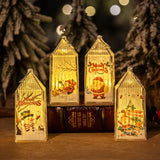 🎅Christmas LED decorative lights 1 package (Santa Claus + Christmas tree + Christmas moose + Christmas snowman)