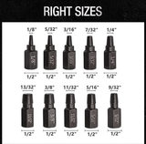 Screw and Bolt Extractor Set