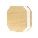 LED Foldable Overturning Wooden Organ Light