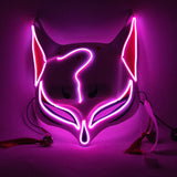 LED light-emitting fox mask