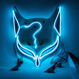 LED light-emitting fox mask